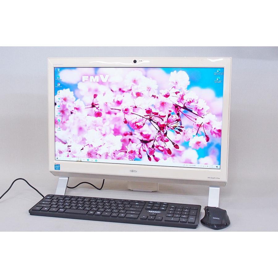 オールインワン 省スペース&軽量ボディー！21.5型FHD液晶 ESPRIMO FH52/M Celeron 1005M 8GB 1TB