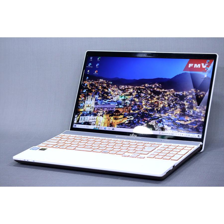 即配】良品！Office2021搭載！第8世代Corei7パワフルPC！LIFEBOOK AH53 