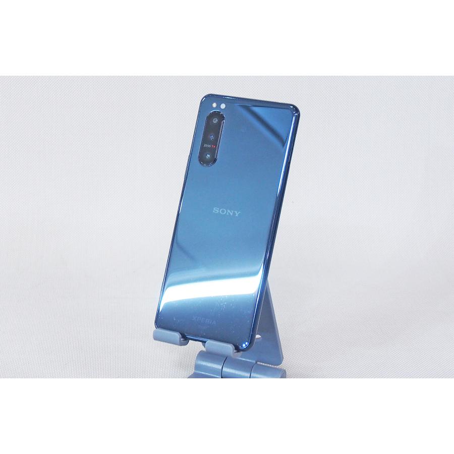 即配】5G対応！Xperia II ブルー SIMロック解除済み 6.1インチ/有機EL 21：9シネマワイドディスプレイ 薄型 スマートフォン 