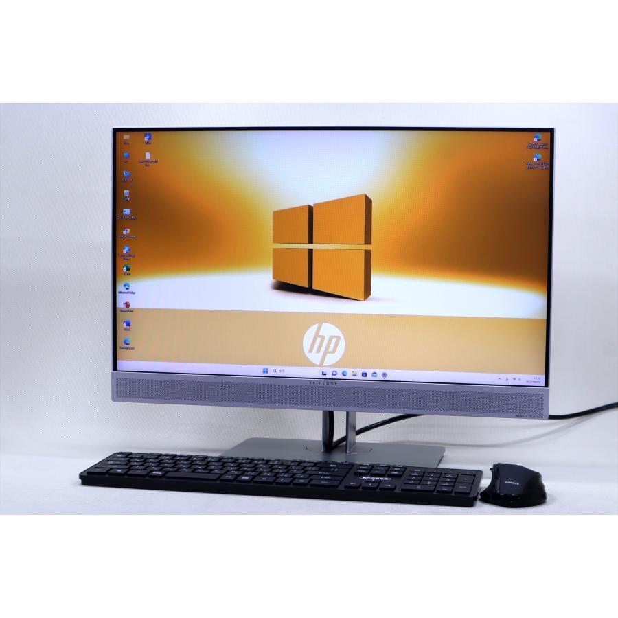 日本HP 【即配】Office2021搭載！23.8型FHD狭額縁回転ディスプレイ 