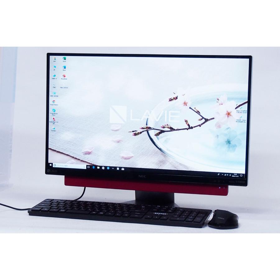 オールインワン 8世代i7＆Office搭載！23.8FHD LAVIE Desk AIO DA770 