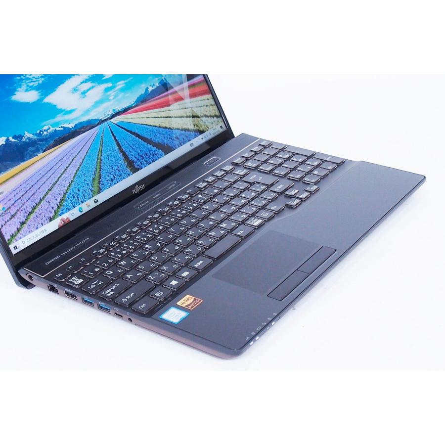 ノートパソコン Corei7 Office2021 ブルーレイドライブ LIFEBOOK AH53 