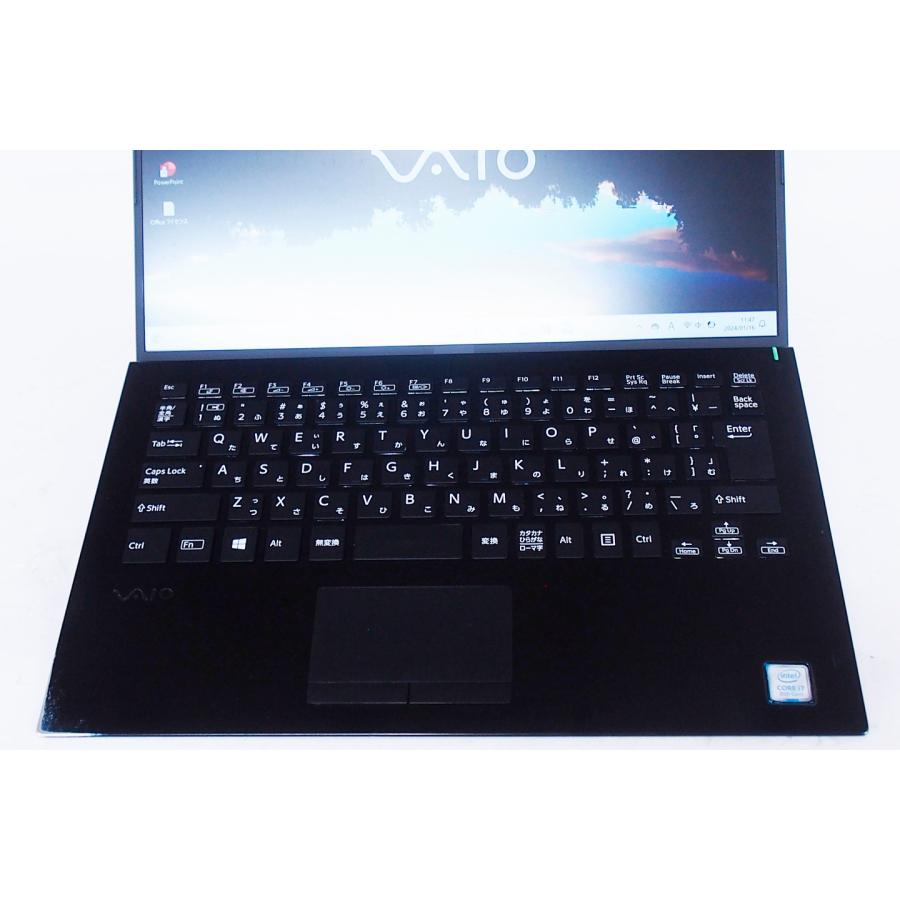 ノートパソコン Corei7 Win11Pro Office2021 軽量薄型 日本製 VAIO Pro PK VJPK11C11N i7-8565U RAM16GB SSD256GB 14型FHD カメラ Type-C｜ecoren-ys｜03