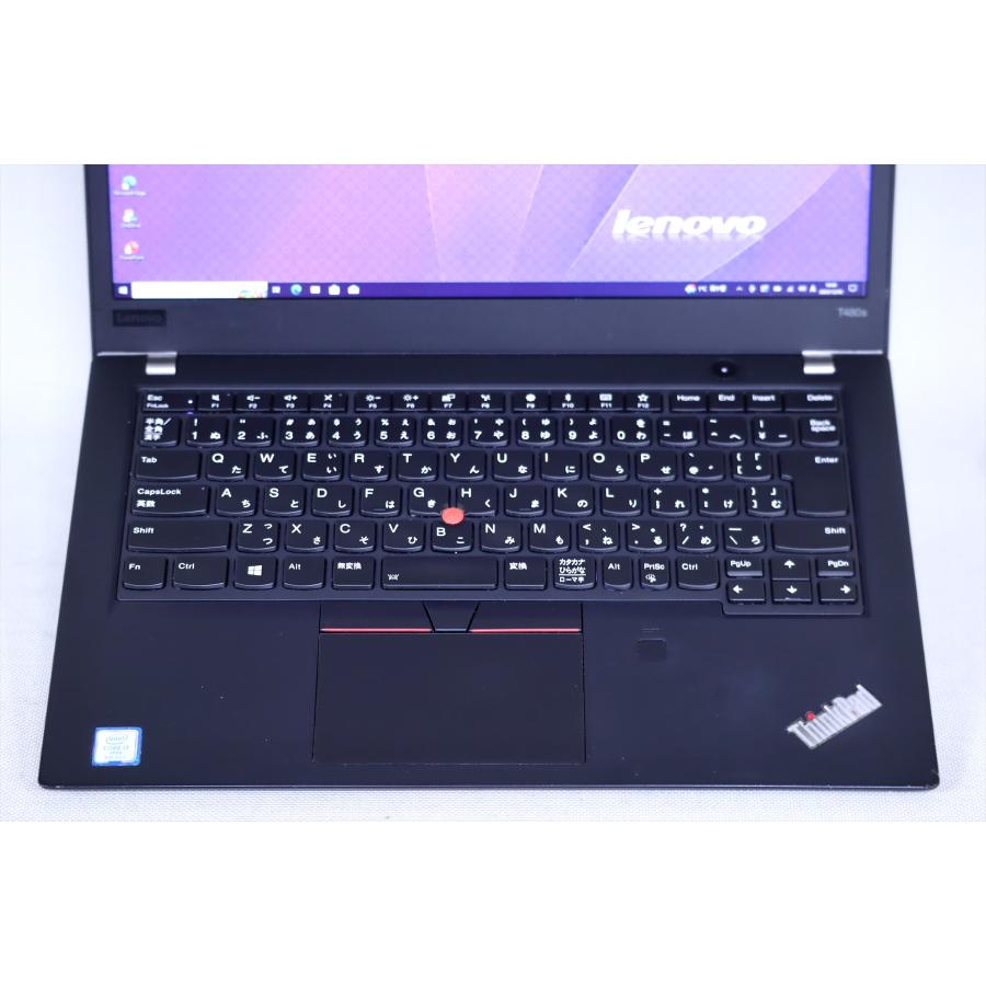 【即配】Office2021搭載！GeForceグラボ搭載映像強化モデル！バッテリー良好！ThinkPad T480s i7-8650U RAM24G SSD512G 14.0FHD Win10｜ecoren-ys｜03