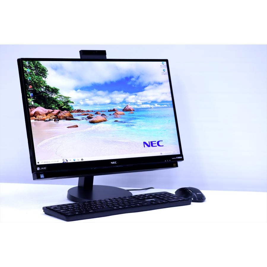 中古一体型パソコン Windows11+office NEC DA870/H core i7-7567U/新品