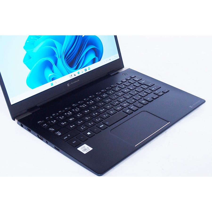 ノートパソコン 10世代Corei7 Win11Pro 2020年発表モデル 使用感少 dynabook G83/FP i7-10710U RAM8G SSD256G 13.3インチFHD Wi-Fi6 顔認証｜ecoren-ys｜02