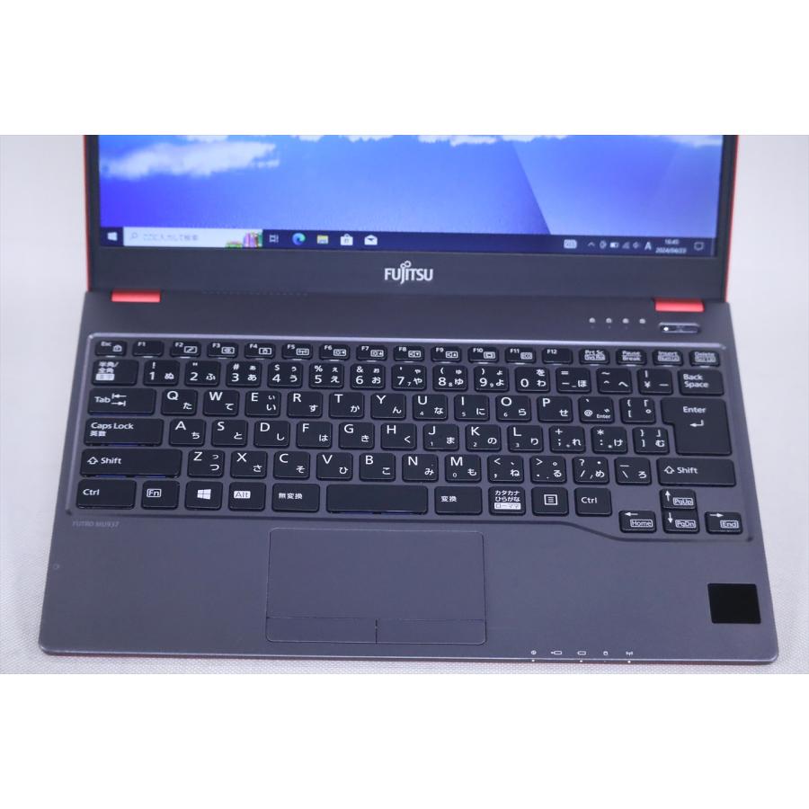 ノートパソコン Office2021搭載！超軽量約799g！Redモデル！LIFEBOOK FUTRO MU937 Celeron 3865U RAM8G SSD128G 13.3FHD Win10｜ecoren-ys｜03