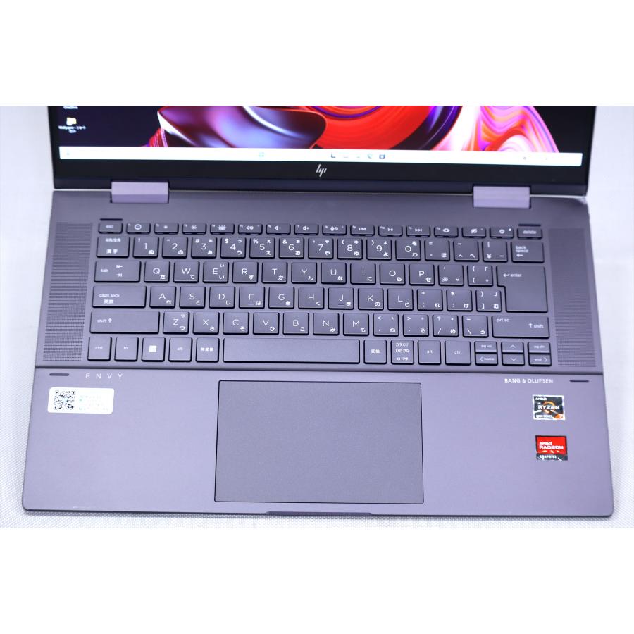 HPノート 15.6型 Ryzen7 SSD1TB RAM32GB タッチパネル