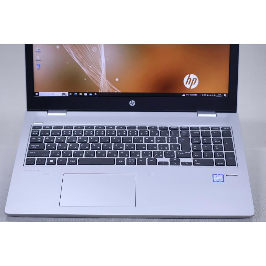 ノートパソコン 良品！Corei7モデル！薄型スタイリッシュPC！HP ProBook 650 G4 i7-8550U RAM16GB 新品SSD256GB+1TB 15.6FHD Win10｜ecoren-ys｜02