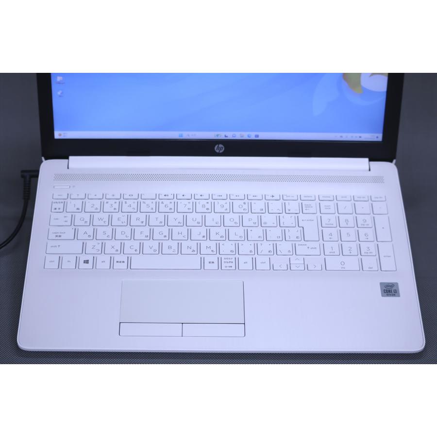 【即配】良品！2020年発売！15.6型FHD液晶搭載エントリーノートPC！HP 15-da2021TU i3-10110U RAM8GB SSD256GB 15.6FHD Windows11｜ecoren-ys｜02