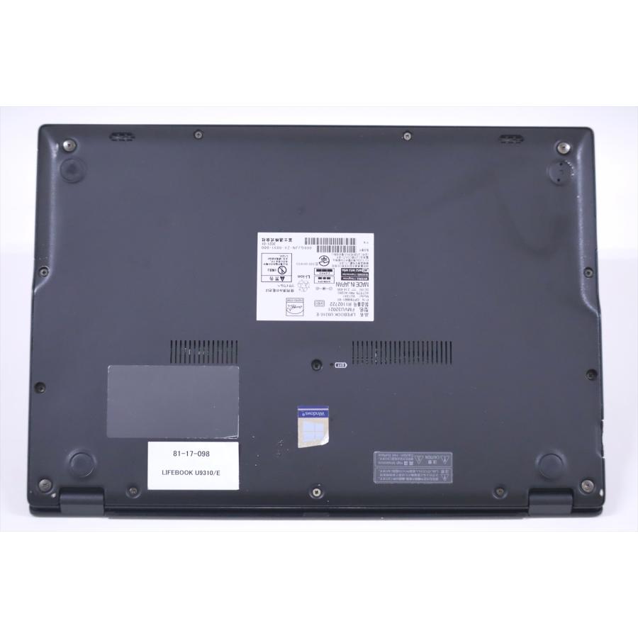 LIFEBOOK U ノートパソコン 2021年モデル！バッテリー良好！第10世代 