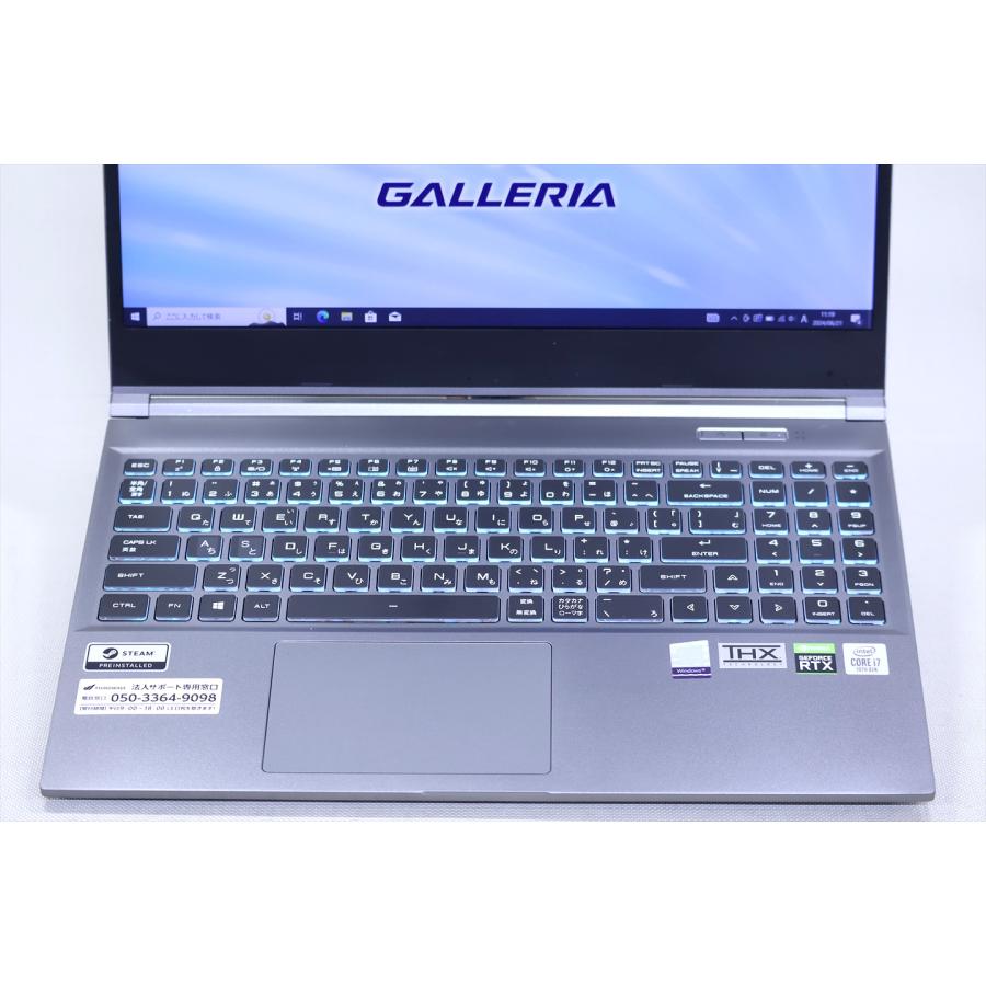 ノートパソコン RTX 2060 第10世代Corei7搭載!ドスパラ製 ノートパソコン RTX 2060 第10世代Corei7搭載!ドスパラ製