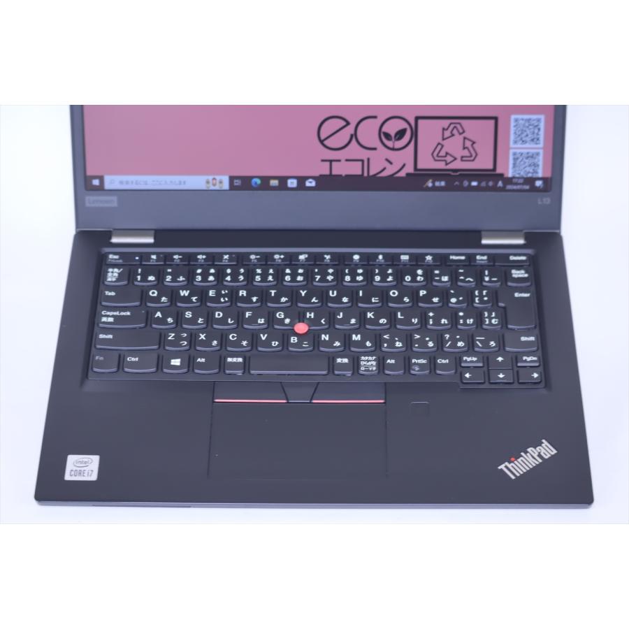 レノボ ノートPC L13 第10世代i7 16GB 512GB FHD 美品