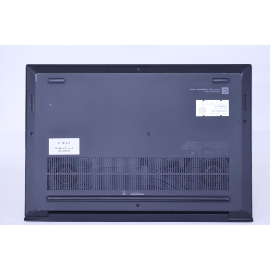 ノートパソコン XeonCPU搭載 Lenovo ThinkPad P1 Gen3 Xeon W-10855M 