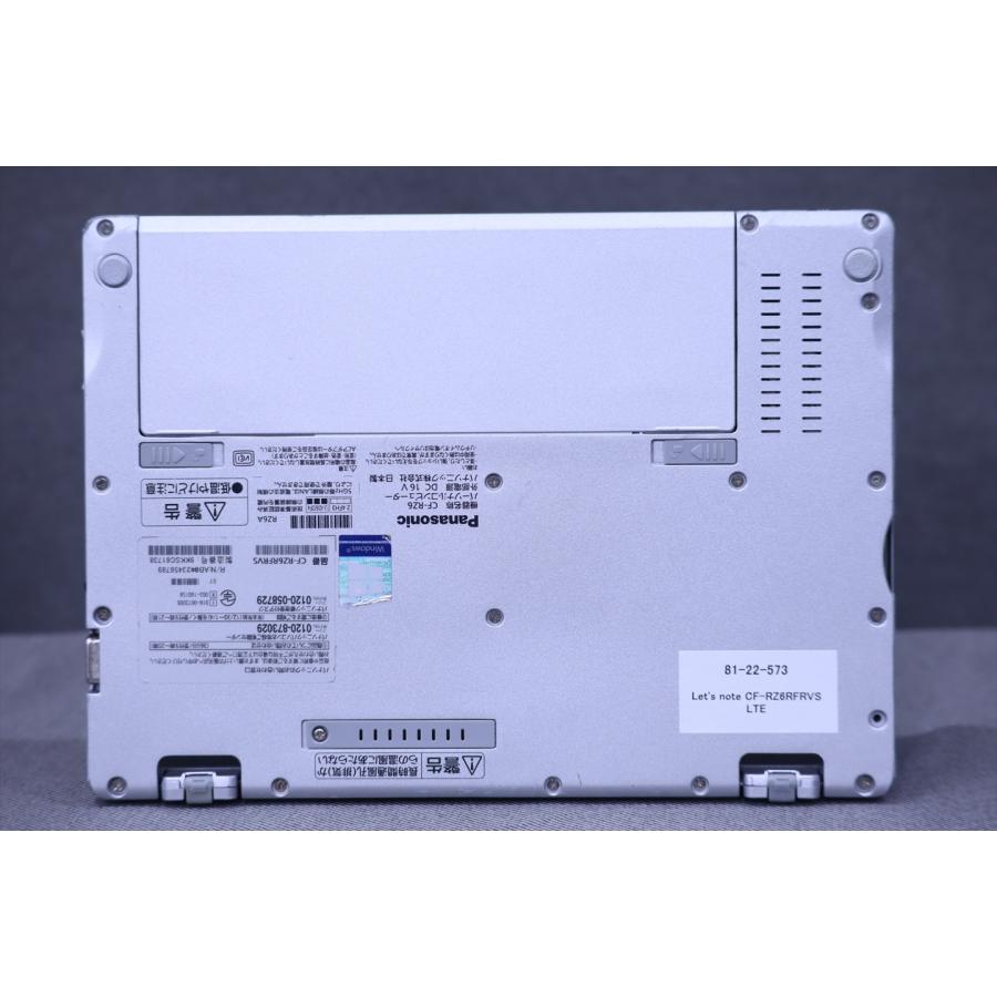 Let's note RZ ノートパソコン 累積1540時間 LTE対応 10.1型 Let's note RZ ノートパソコン 累積1540時間 LTE対応 10.1型