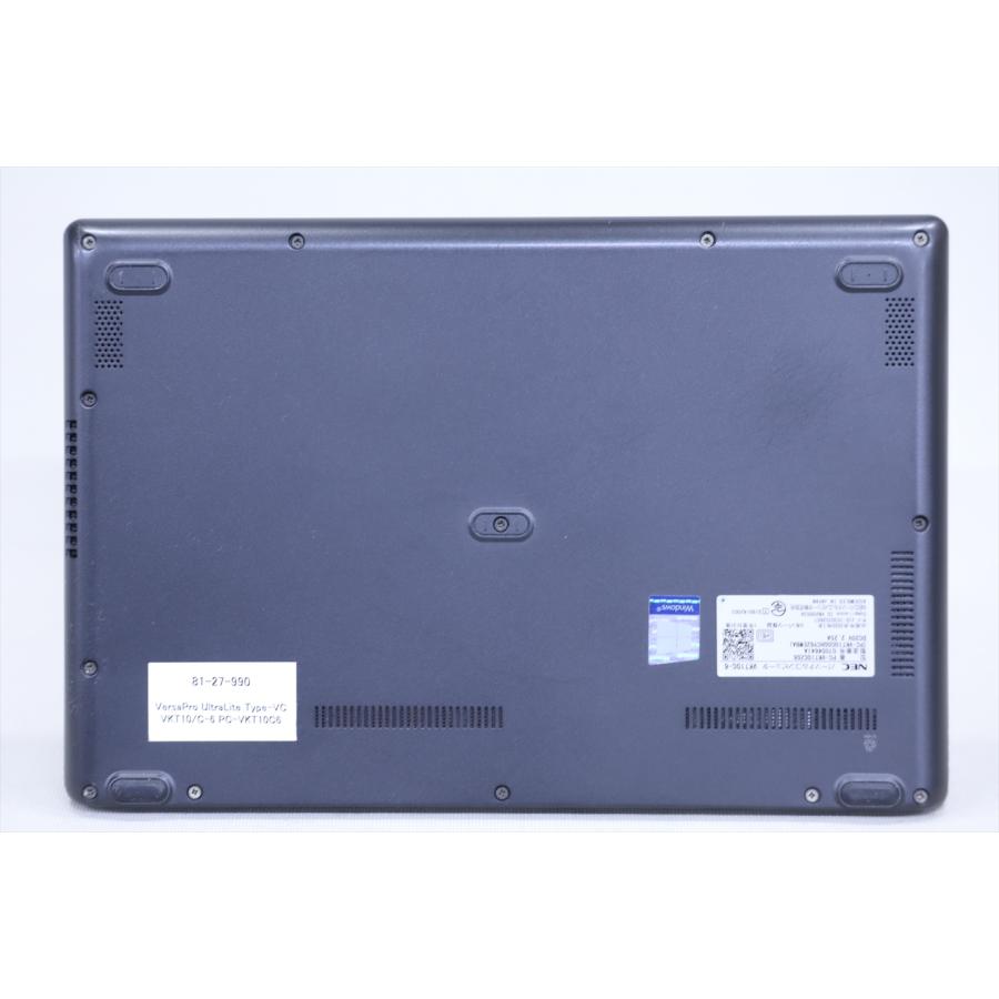 ノートパソコン NEC VersaPro Type-VC VKT10/C-6 10世代Core i5 メモリ8G 128G 12.5FHD Office Win11 軽量約947g 持ち運び最適の画像