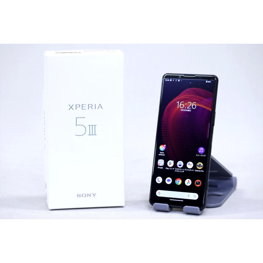 即配【美品】SIMフリー Xperia 5 Ⅲ 256GB XQ-BQ42 SIMフリー版「Xperia 5 III XQ-BQ42」登場。256GBストレージで税込