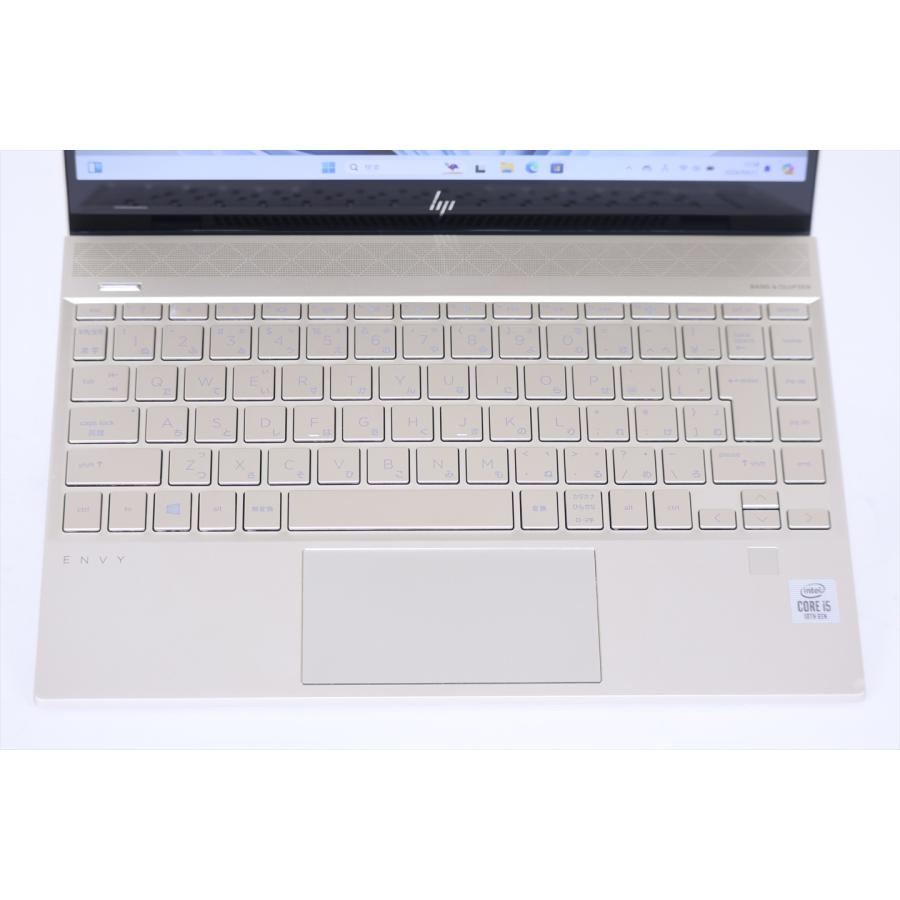 ノートパソコン 使用感少 Windows11 10世代 タッチパネル HP ENVY 