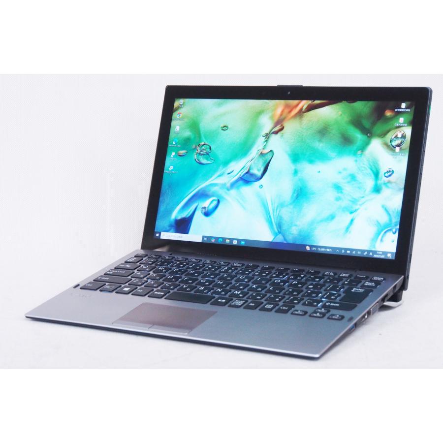 ノートパソコン LTE バッテリー良好 12.5インチFHD液晶 2-in-1 