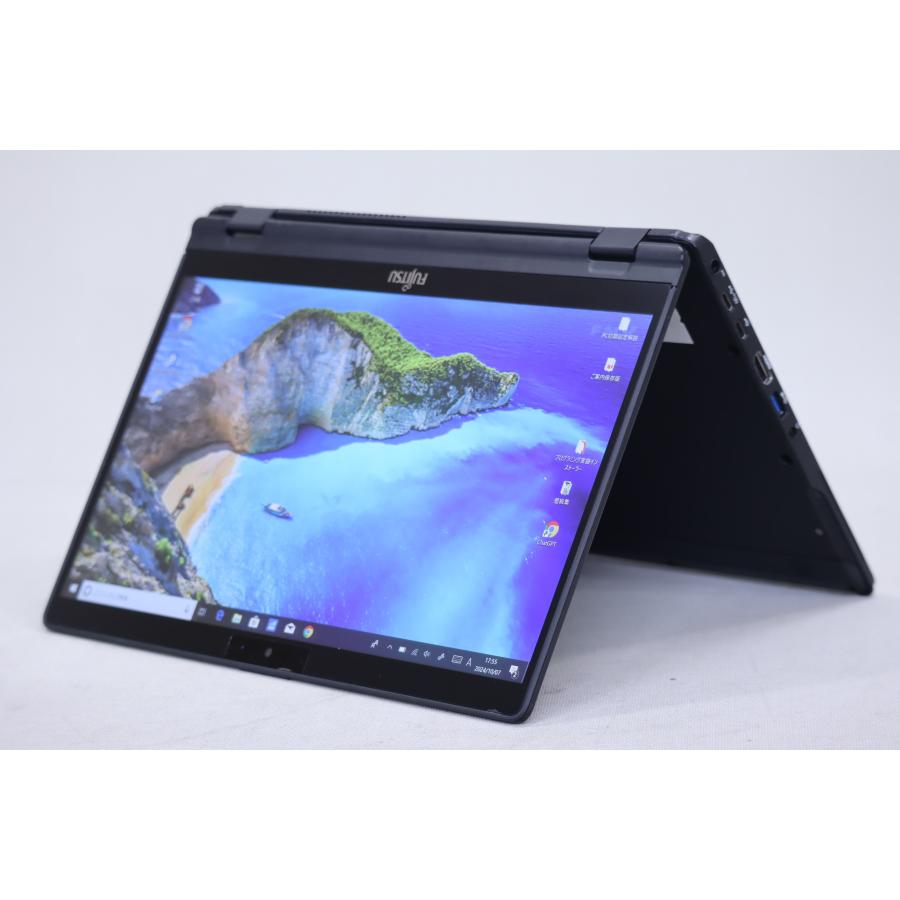 富士通　LIFEBOOK U939X/A【ブラック】 LIFEBOOK U939X/A」富士通のWin10搭載13.3型回転式2-in-1、ペン内蔵で