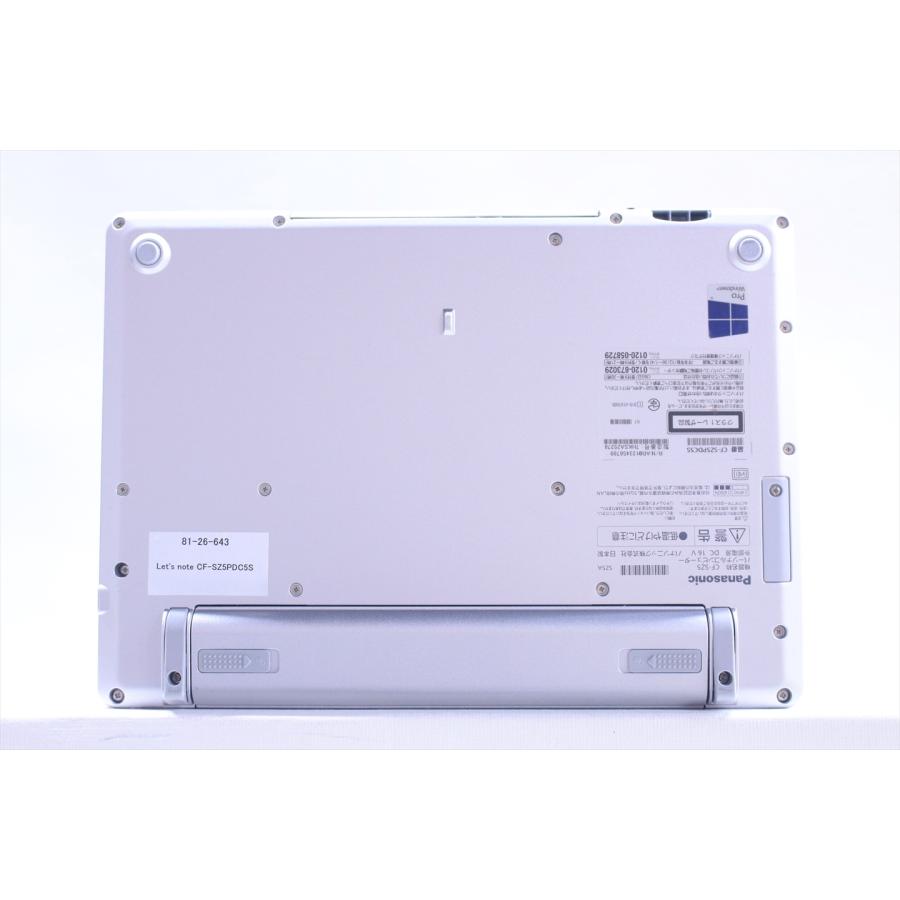 Let's note SZ 即配 外装良好 CF-SZ5PDC5S i5-6300U 4G 320G 12.1WUXGA