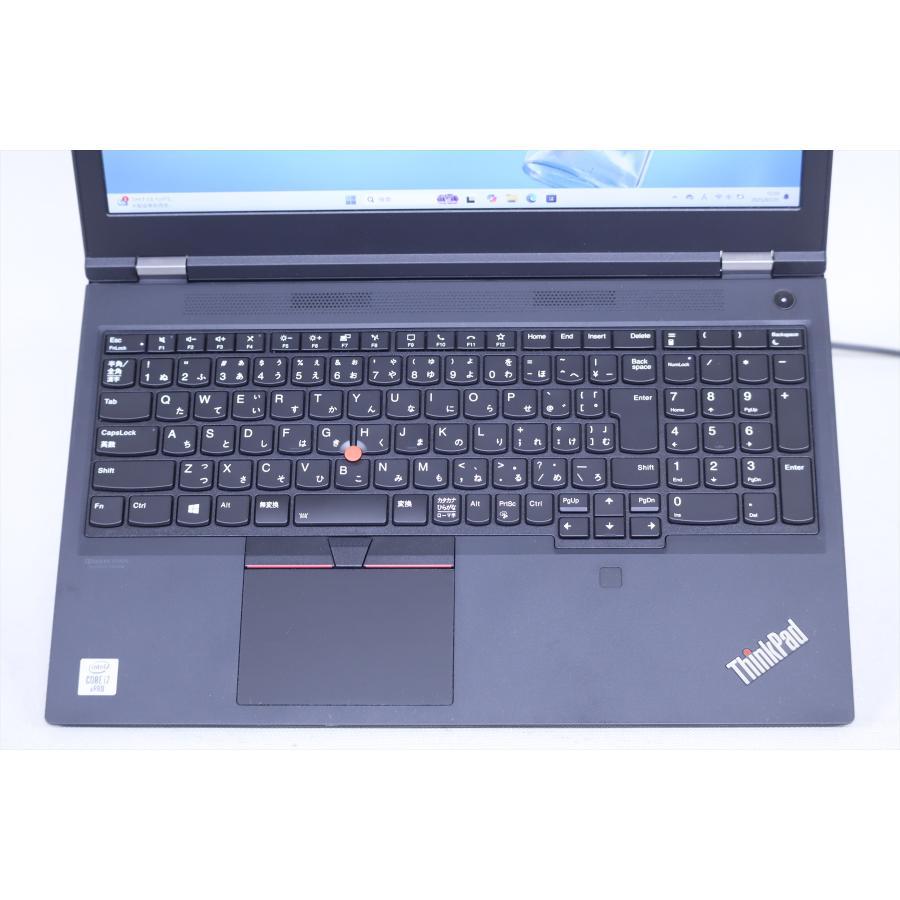 即配 良品 RTX2070 10世代Corei7 32Gメモリ ThinkPad T15g i7-10850H 32G SSD512G 15.6FHD Wi-Fi6 Windows11 2021年製 ノートパソコン AAA評価の画像