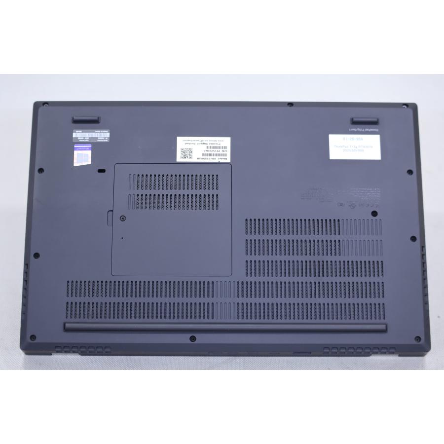 即配 良品 RTX2070 10世代Corei7 32Gメモリ ThinkPad T15g i7-10850H 32G SSD512G 15.6FHD Wi-Fi6 Windows11 2021年製 ノートパソコン AAA評価の画像