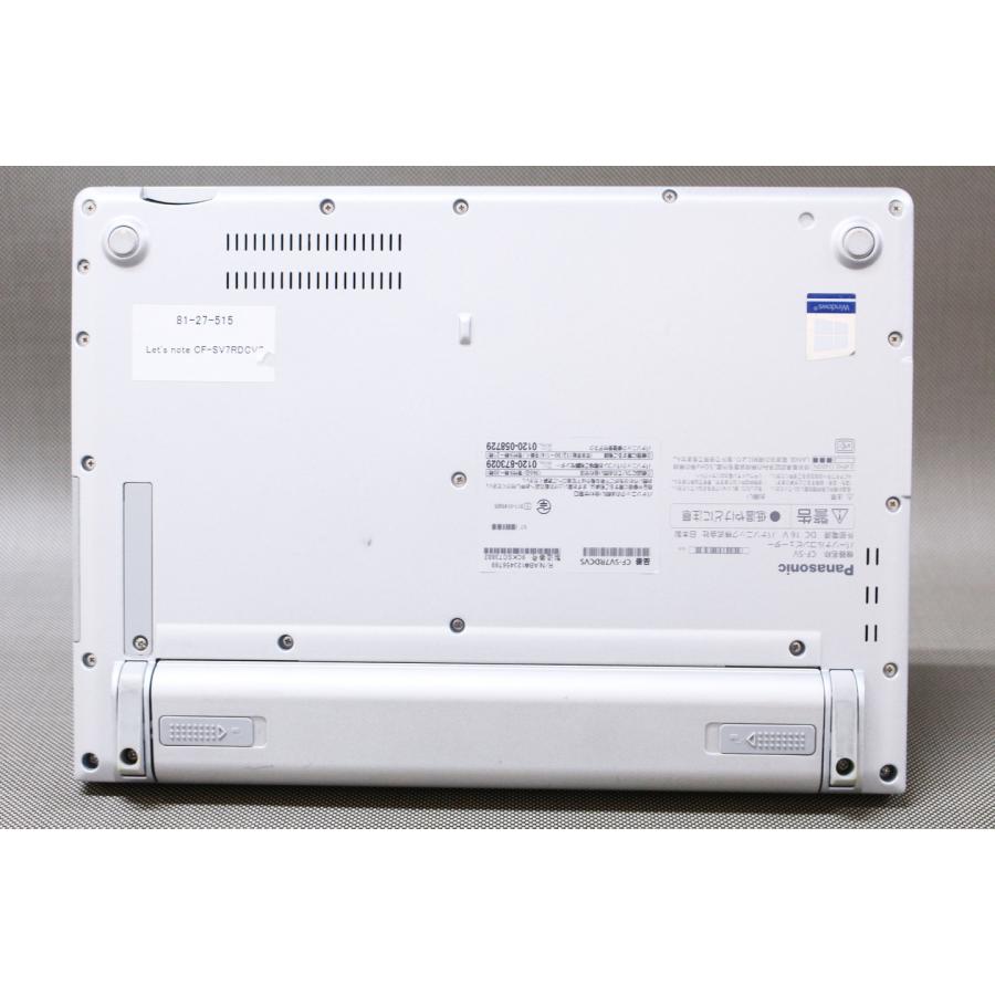 Panasonic CF-SV7RDCVS i5 Win11 バッテリー良好