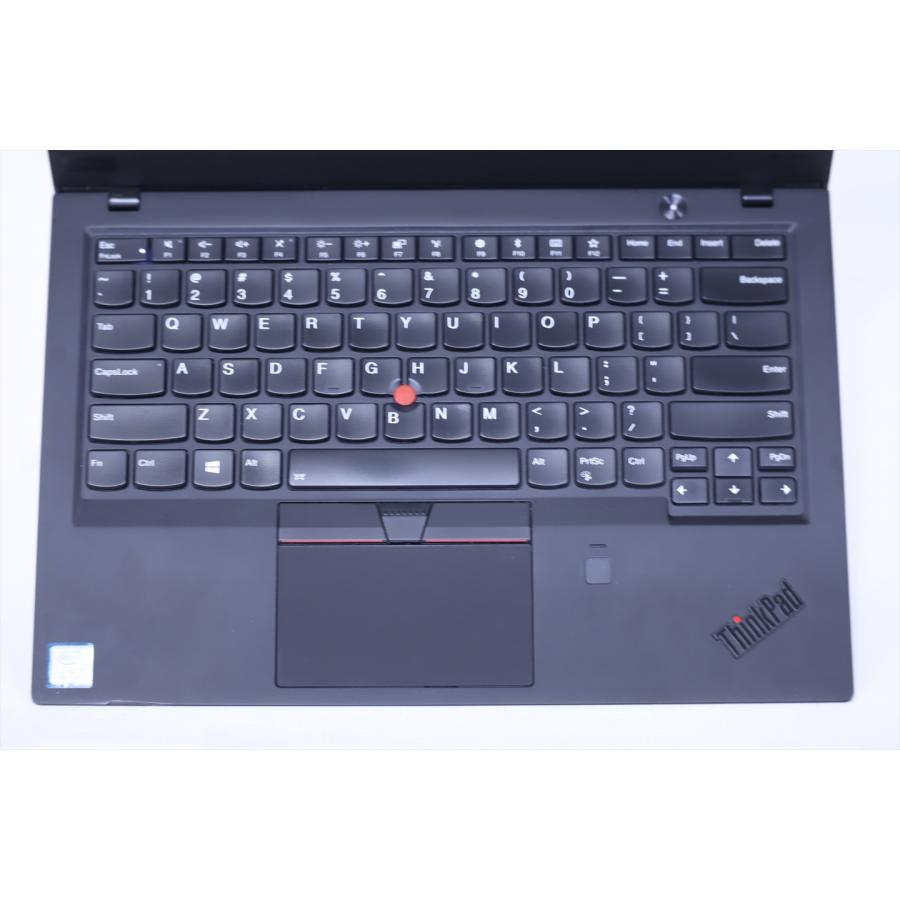 即配 バッテリー良 Corei7搭載パワフルモデル ThinkPad X1 Carbon Gen6 i7-8550U 16G 256G 14.0FHD Win11 ノートパソコン BAA評価の画像