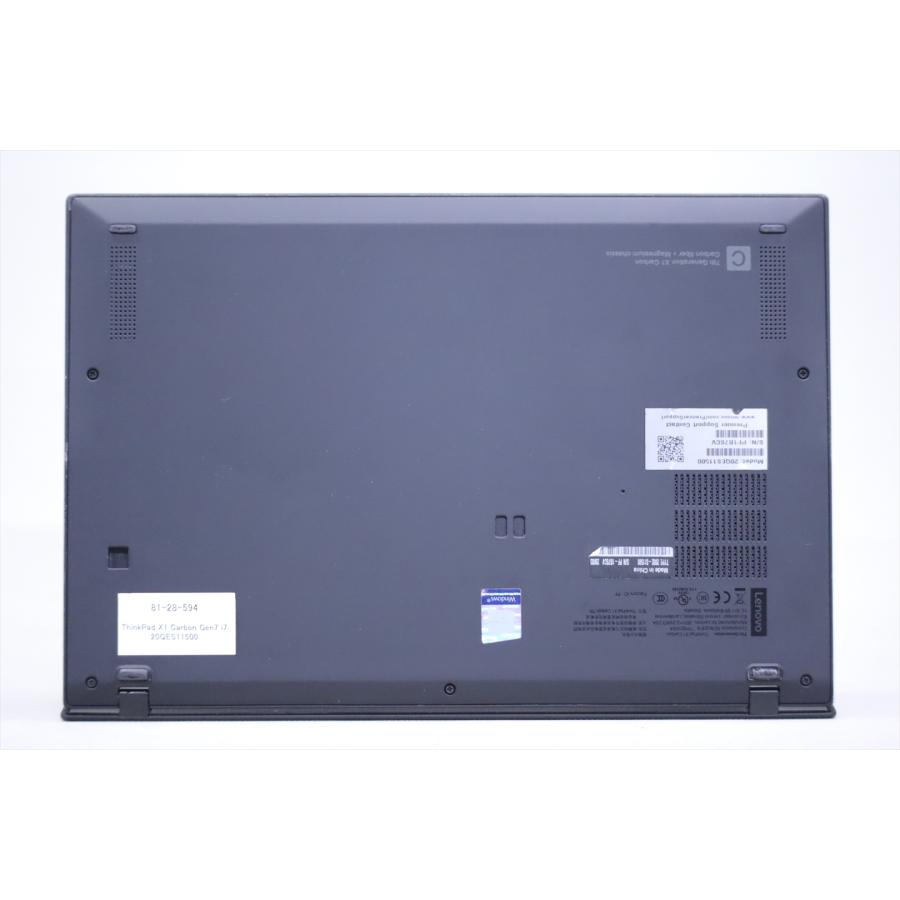 ノートパソコン Core i7 16Gメモリ Windows11 バッテリー良好 薄型 軽量 Lenovo ThinkPad X1 Carbon Gen7 i7-8565U RAM16GB SSD256GB 14.0FHD ノートパソコン Core i7 16Gメモリ Windows11 バッテリー良好 薄型 軽量 Lenovo ThinkPad X1 Carbon Gen7 i7-8565U RAM16GB SSD256GB 14.0FHD