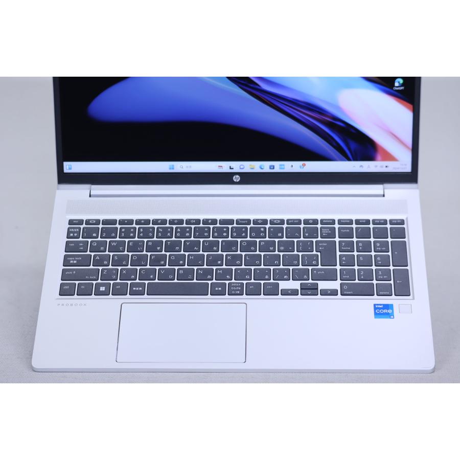 ノートパソコン 2023年発売 13世代Corei5 メモリ16Gメモリ HP ProBook 450 G10 i5-1335U メモリ16G SSD256G 15.6FHD Wi-Fi6 Office Win11の画像