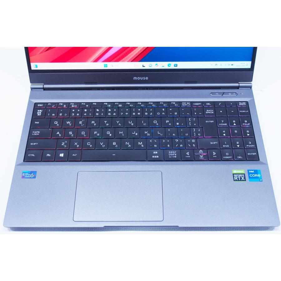 DAIV ノートパソコン 11世代Corei7 RTX3050 16GBメモリ