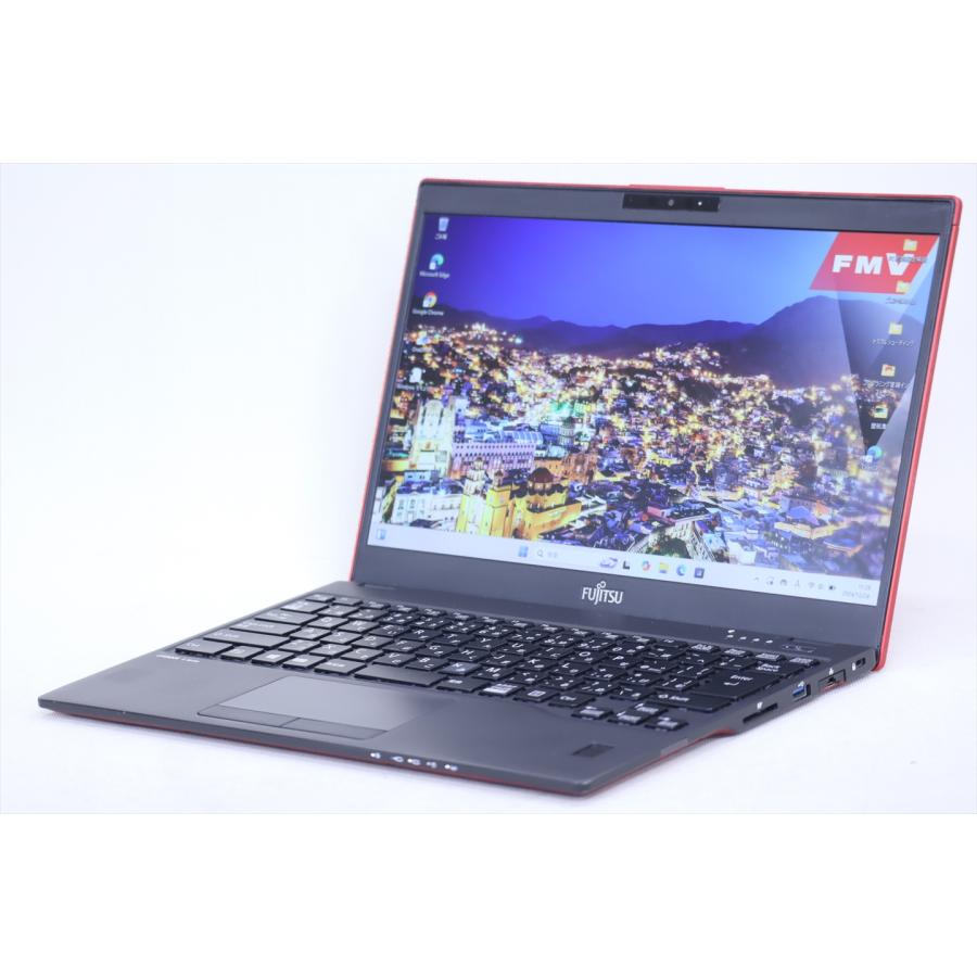 LIFEBOOK U ノートパソコン 希少カラー Windows11 薄型 軽量 富士通 