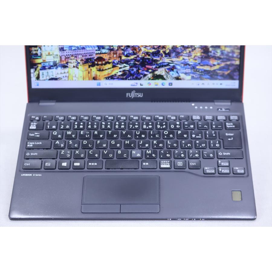 LIFEBOOK U ノートパソコン 希少カラー Windows11 薄型 軽量 富士通 