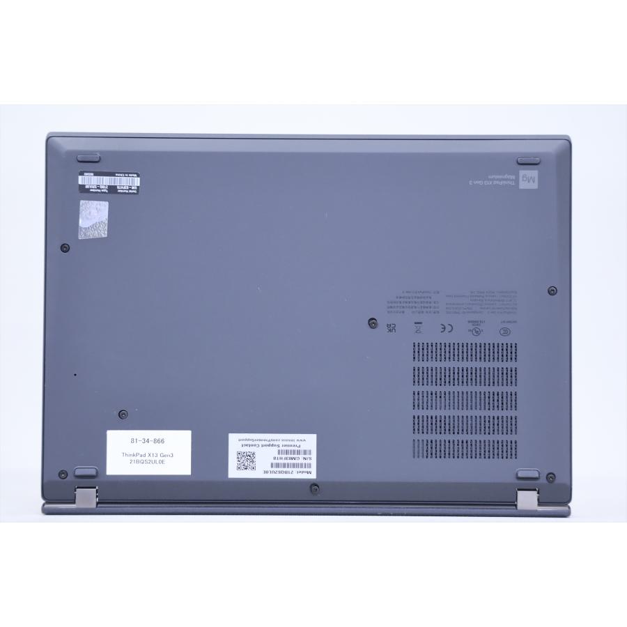 ThinkPad X 即配 12世代Corei5 バッテリー良好 16Gメモリ X13 Gen3 i5