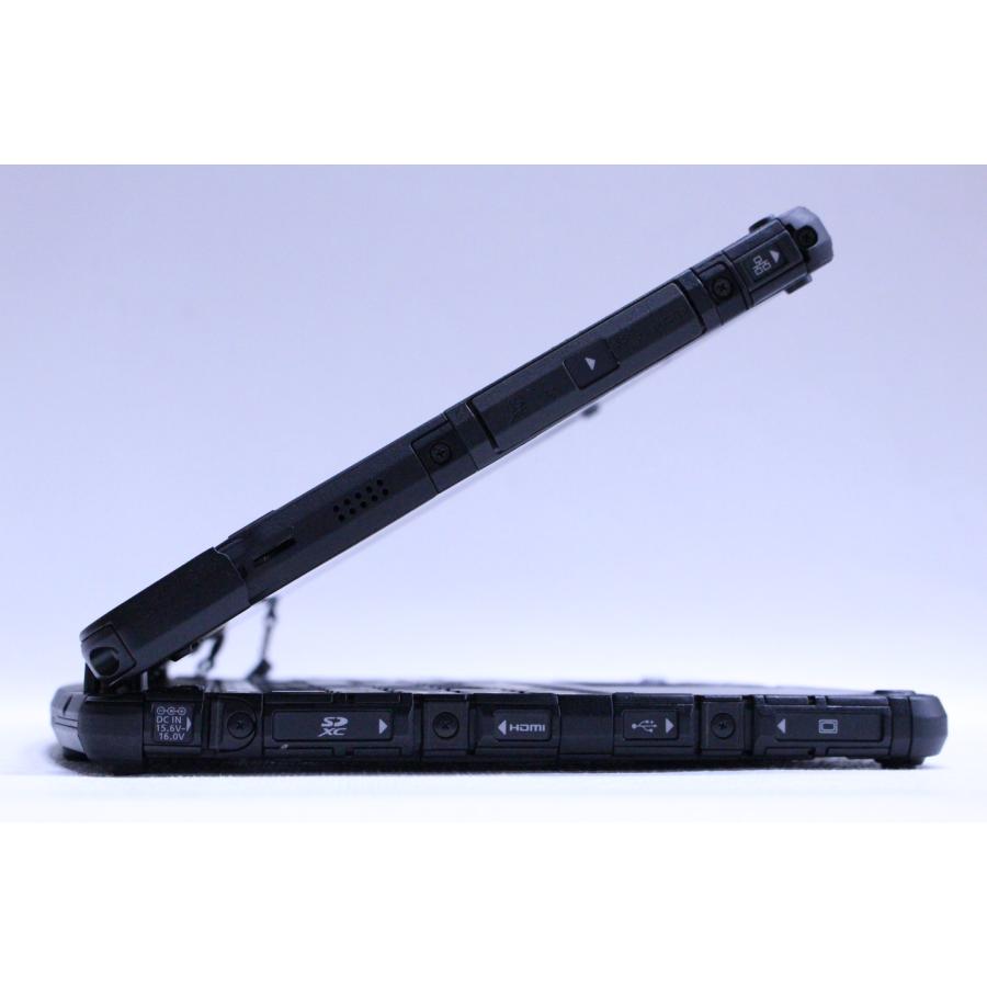 即配 良品 累積時間小 頑丈タブレットPC TOUGHBOOK CF-20E0385VJ i5-7Y57 4G SSD128G 10.1WUXGA Office Win11 リカバリ ペン付 ノートパソコン AAA評価の画像