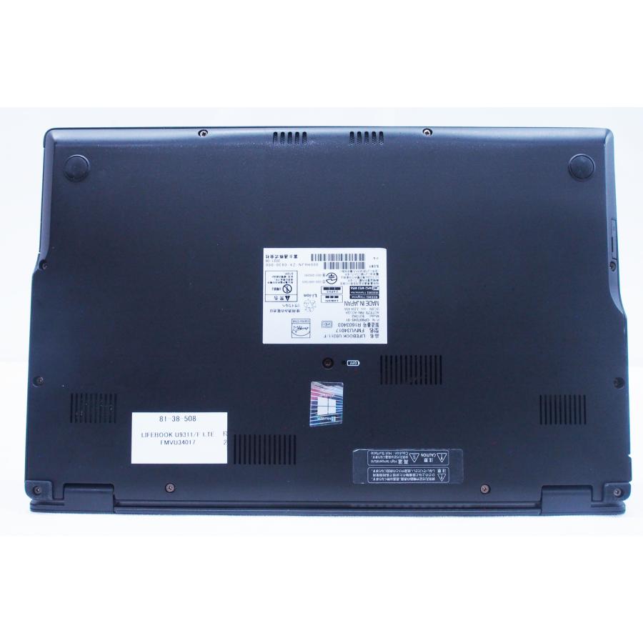 LIFEBOOK U ノートパソコン LTE 11世代CPU 16GBメモリ NVMeSSD512GB 高 