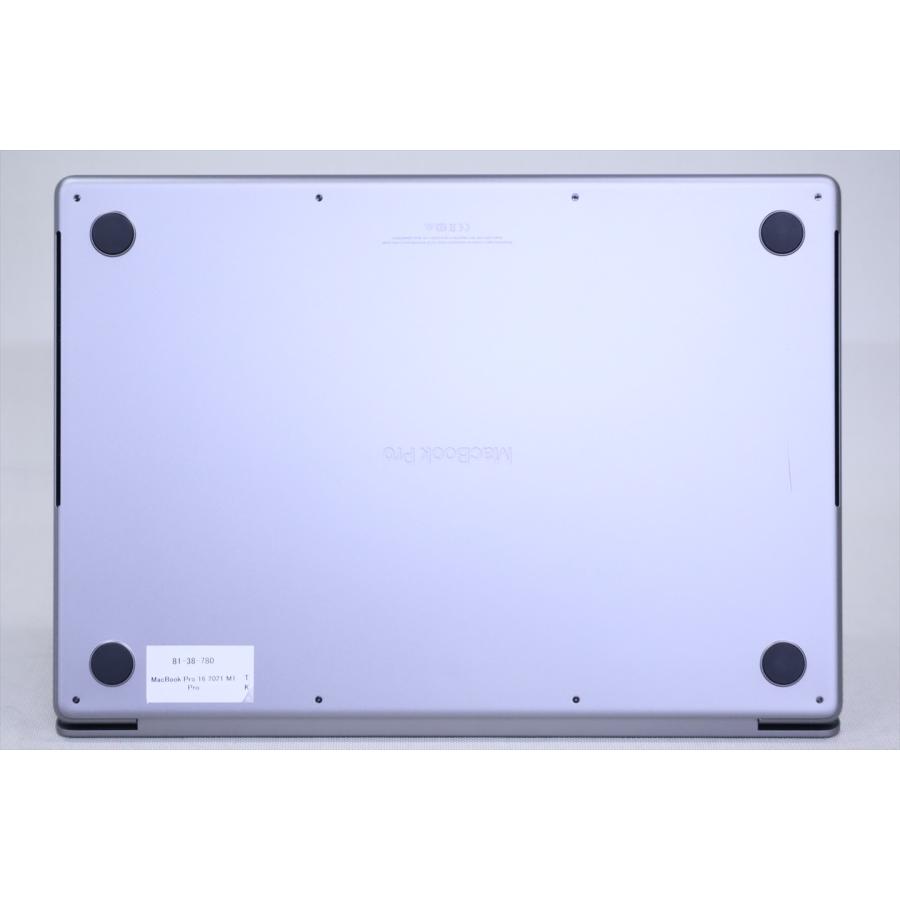 MacBook ノートパソコン Apple M1 Pro搭載 32GBメモリ 大容量SSD1TB 