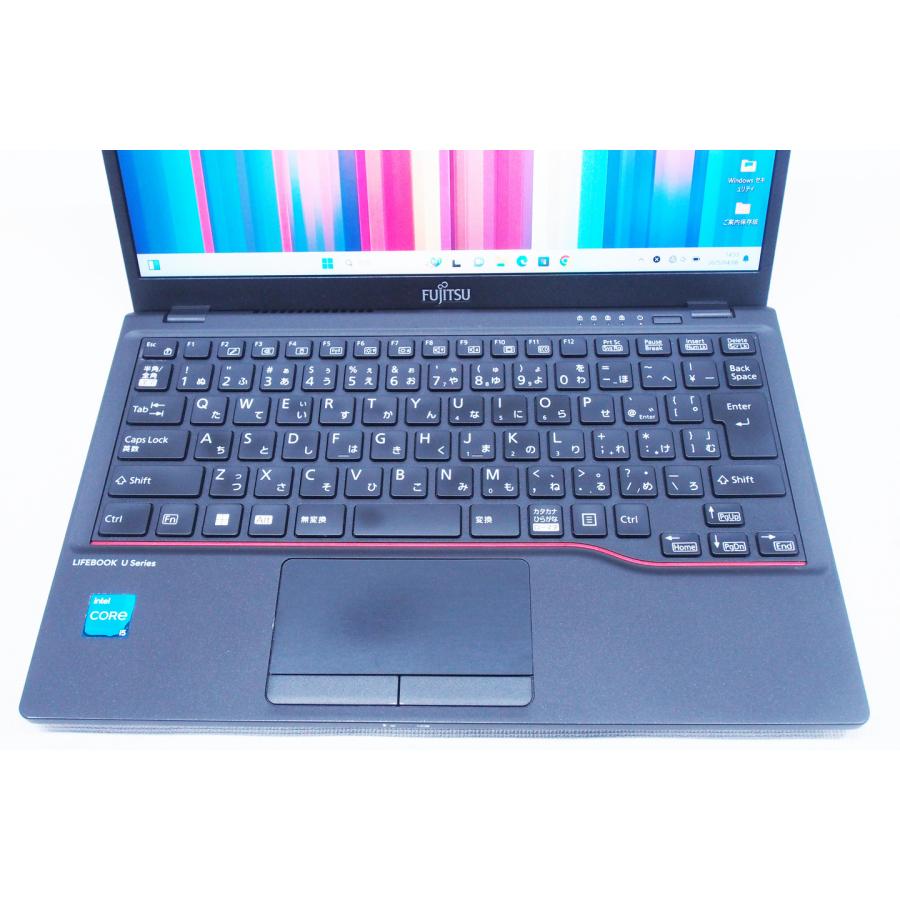 LIFEBOOK U ノートパソコン 2022/9製 12世代Corei5 Windows11 薄型軽量 