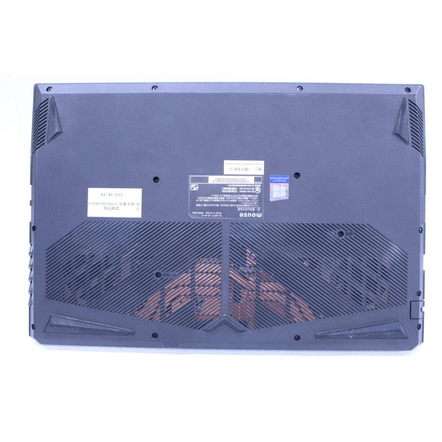 G TUNE 即配 良品 持ち運び可15.6インチゲーミングPC 10世代Corei7 G