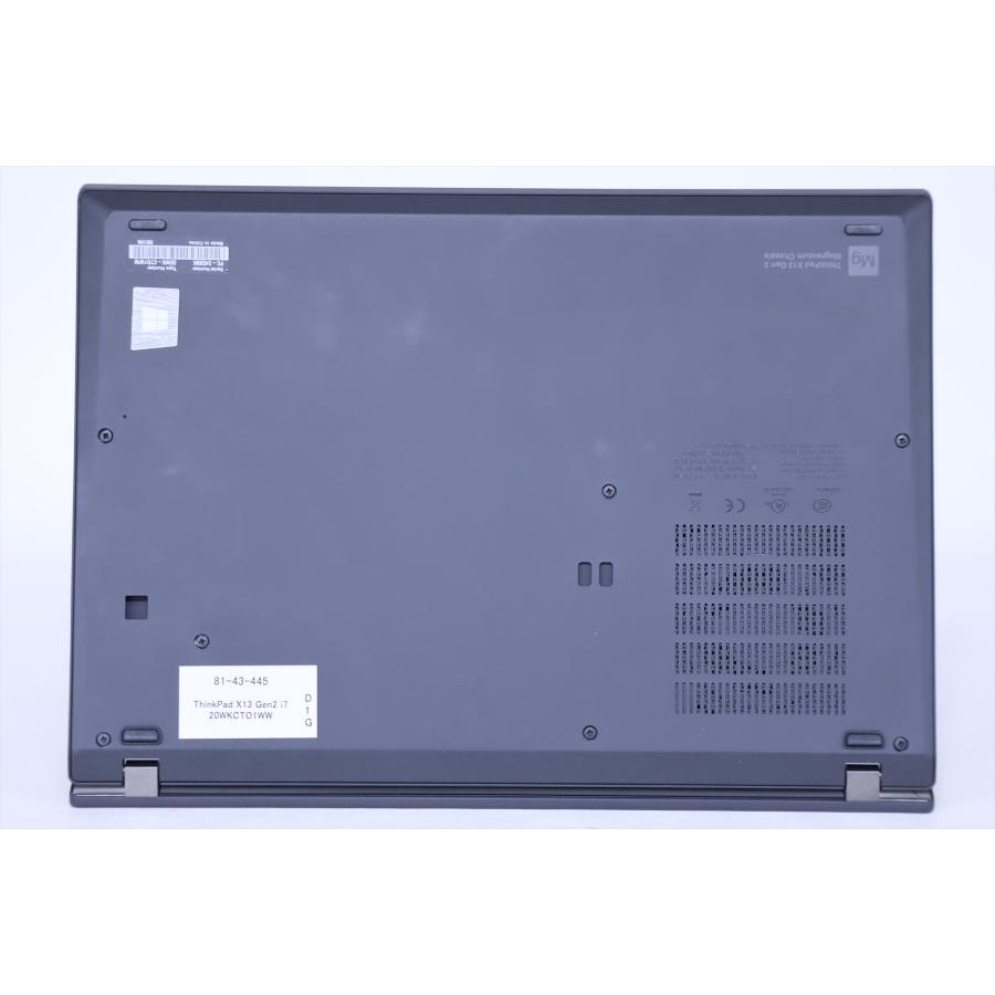 タッチパネル i7・16GB レノボ X13 Gen2 超美品 バッテリー元気