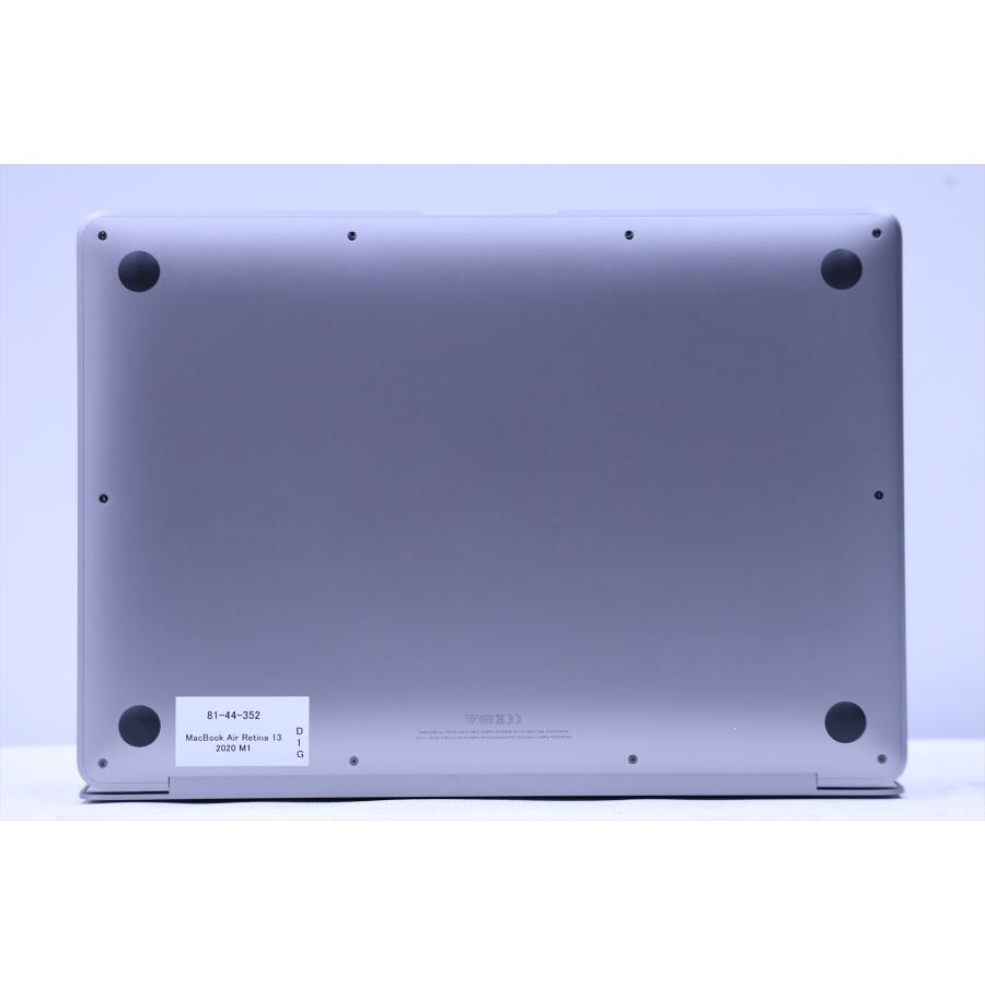 【美品】MacBook Air（M1,2020） 13.3㌅ バッテリー良好 13.3インチMacBook Air [整備済製品] 8コアCPUと8コアGPUを搭載