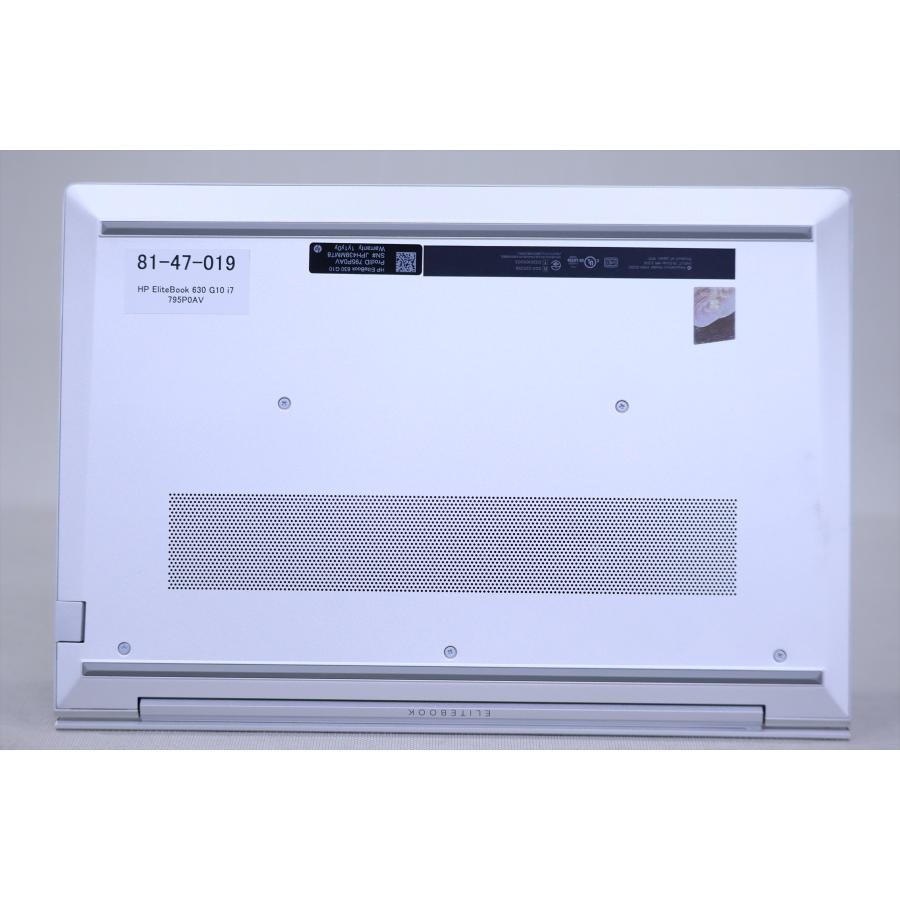 美品HP EliteBook 630 G10 i7-1355U メモリ16GB EliteBook 即配 13世代Corei7 16Gメモリ HP 630 G10 i7-1355U