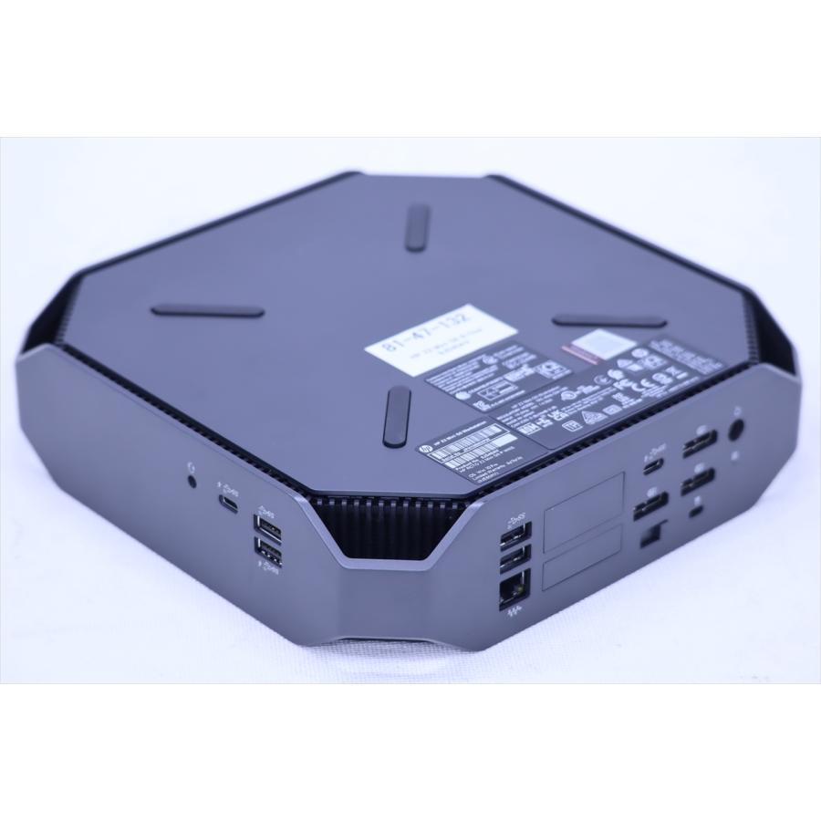 デスクトップパソコン  2021年省スペースモデル Xeon 6コア HP Z2 Mini G5 Xeon W-1250 メモリ16G SSD512G 256G Quadro T1000 Office Win11 LCD追加可の画像
