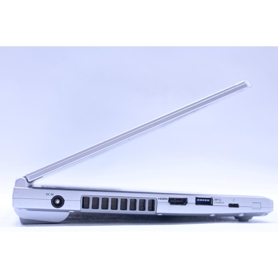 即配 累積170時間 快速 大容量 11世代Corei7 SSD512G Let's note CF-SV1S15KS i7-1185G7 16G 512G 12.1WUXGA Win11 リカバリ ノートパソコン BBA評価の画像