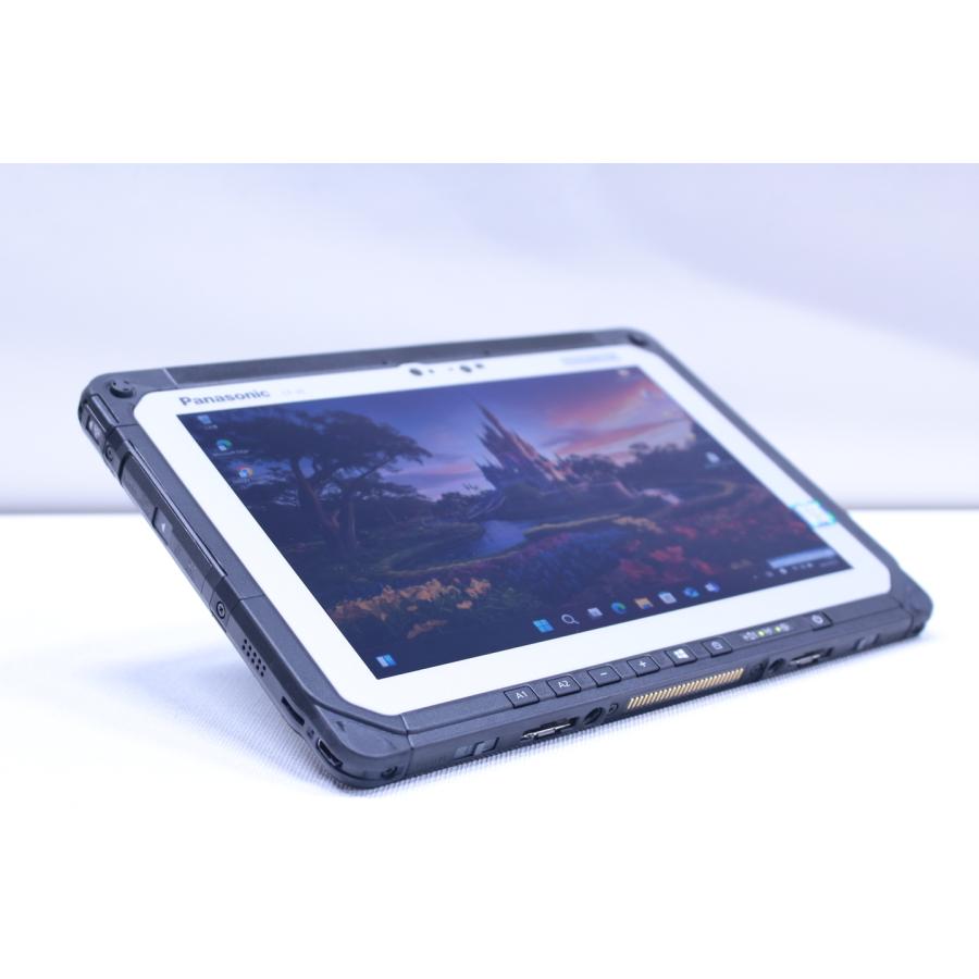 即配 外装良好 累積650時間 頑丈タブレットPC TOUGHBOOK CF-20E0385VJ i5-7Y57 4G SSD128G 10.1型WUXGA Windows11 リカバリ ノートパソコン AAA評価の画像
