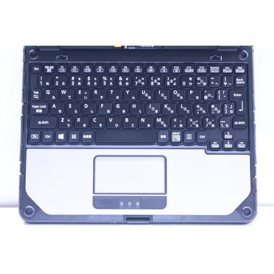 即配 外装良好 累積650時間 頑丈タブレットPC TOUGHBOOK CF-20E0385VJ i5-7Y57 4G SSD128G 10.1型WUXGA Windows11 リカバリ ノートパソコン AAA評価の画像