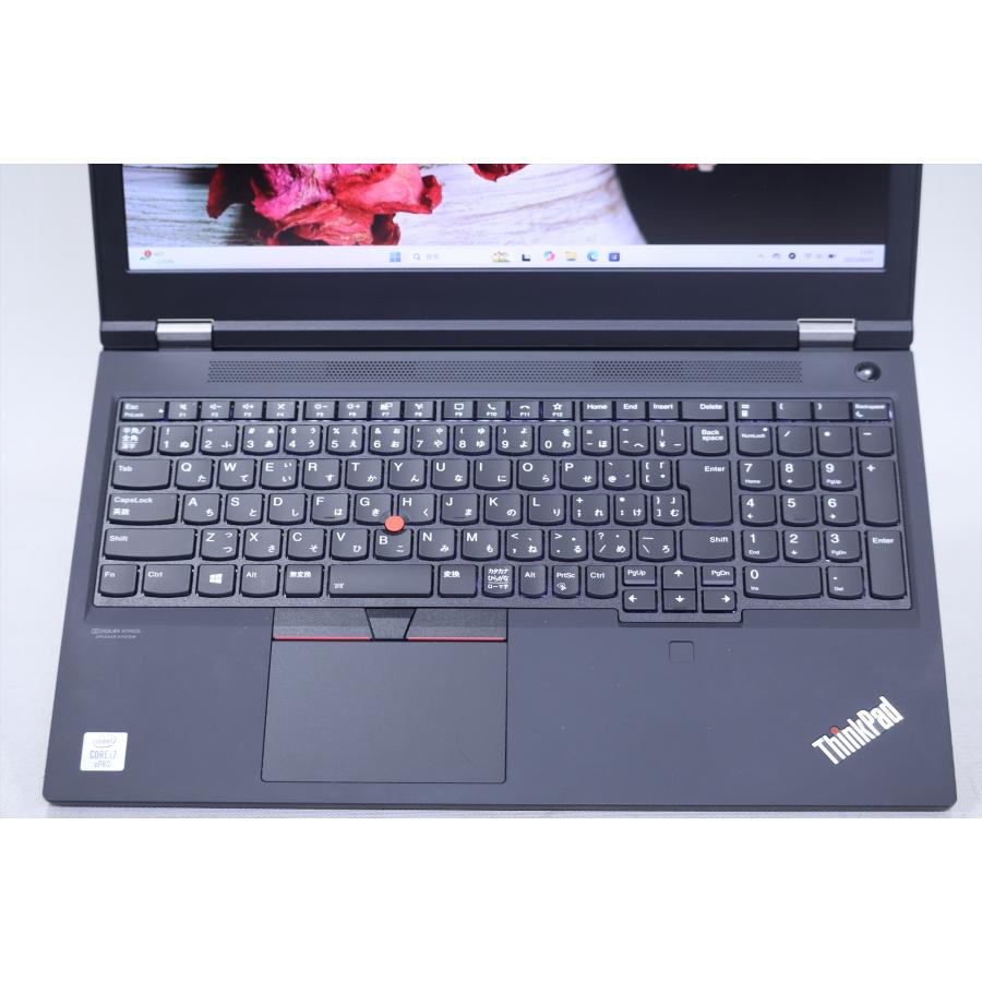 ノートパソコン レノボ lenovo RTX2070 快速ワークステーション ThinkPad T15g i7-10850H メモリ32G SSD512G 15.6FHD Wi-Fi6 Win11 Officeの画像