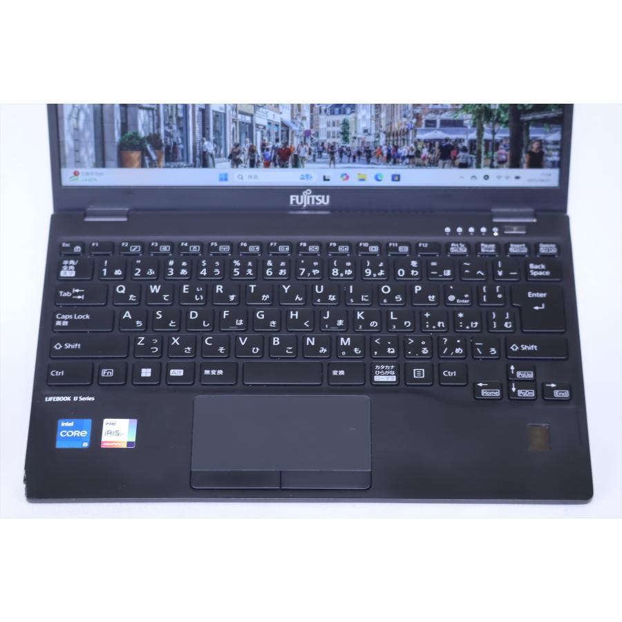 U9312/K 第12世代i5 16GB LTE 856g 軽量 美品 LIFEBOOK U 即配 2023年製造 12世代Corei5 16Gメモリ U9312/K LTE i5