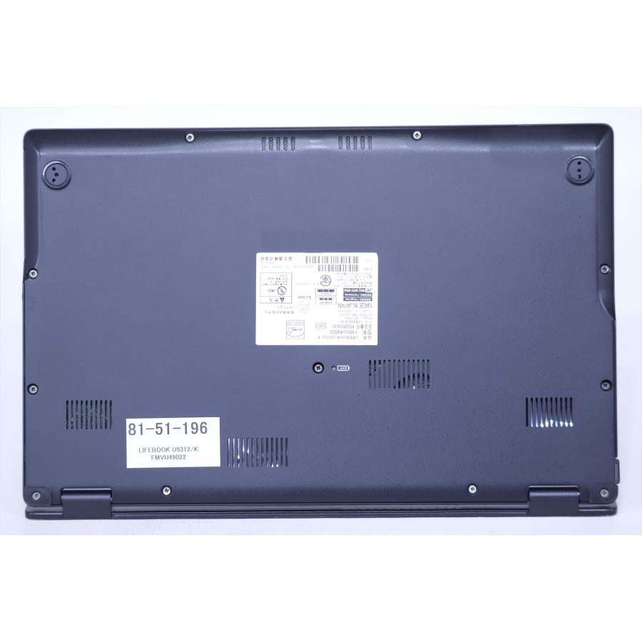LIFEBOOK U 即配 2023年製造 12世代Corei5 16Gメモリ U9312/K